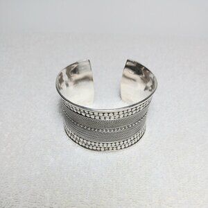 Bracelet (Cuff) - Solid Sterling Silver!